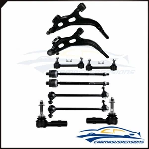 For Ford Five Hundred Freestyle Suspension 10Pcs Control Arm Sway Bar Tie Rod - Picture 1 of 8