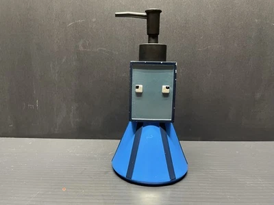 Jay Franco Minecraft Resin Soap Dispenser Blue Squid Gamer Bathroom Decor New. Foto 1 de 4
