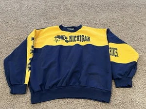 Hummer Sportswear Michigan Wolverines Vintage Sweatshirt Made in USA XL - Bild 1 von 8