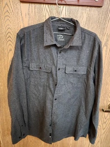 Snap On Tools Hemd Herren XL grau Flanell Button Down Burnside Workwear - Bild 1 von 5