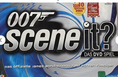 007 Scene it? James Bond -Das DVD Spiel - Mattel 2005 - NEU (noch eingeschweißt) - Bild 1 von 3
