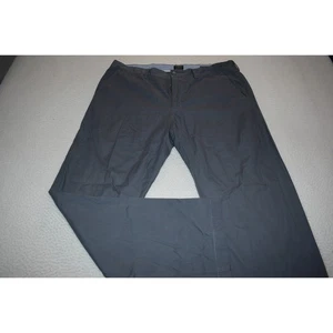 Pantalones J Crew Sutton Gris Verano Peso Algodón Hombre Talla 36 x 30 Frente Plano - Imagen 1 de 4