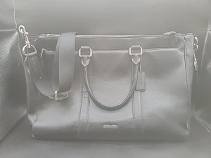 Coach Perry Metropolitan Briefcase Laptop Bag Crossgrain Leather  - Picture 1 of 24