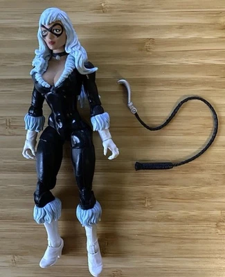 Marvel Legends Skyline Sirens Black Cat 6” Action Figure Green Goblin Wave - Image 1 of 2