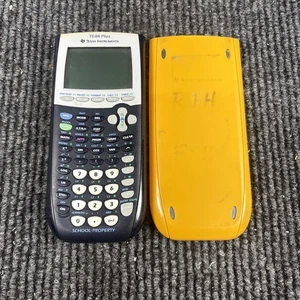 Texas Instruments TI-84 Plus Calculadora Gráfica Amarilla Propiedad Escolar - Imagen 1 de 5