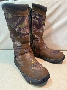 Rocky GORE-TEX Snake Proof Boots 5254 Camo Tall Scent IQ Zippered Mens Size 11 M - Picture 1 of 17