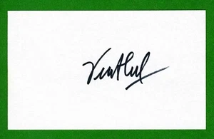 Vint Cerf Inventor of the internet Signed 3x5 Index Card R0713 - Picture 1 of 1