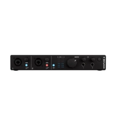 Arturia MiniFuse 4 Black 4x Combo Input USB-C Audio Interface - Image 1 of 4