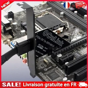 PCIe To SFF 8611&8612 Adapter Card PCIe 4.0X4/X1 To Oculink Adapter PCle4.0 - Photo 1/18