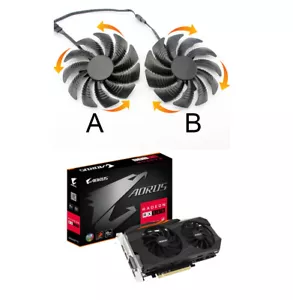 Cooling Fan For Gigabyte RX580 RX 580 Aorus GPU Graphics Card PLD09210S12HH - Picture 1 of 13