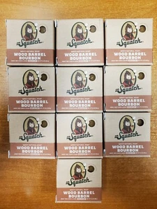 10 PACK: Dr. Squatch Wood Barrel Bourbon Bar Soap Travel Size 2.3oz ea 3758- - Picture 1 of 7
