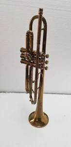 RARE & VINTAGE GEO M. BUNDY ELKHART PEASHOOTER TRUMPET CIRCA 1930. - Picture 1 of 16