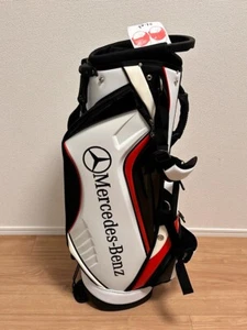 Mercedes-Benz Stand Golf Club Bag Caddie Caddy White Navy 9.0 For 46 Inch - Picture 1 of 5