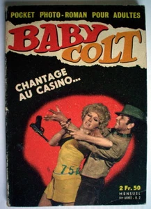 PHOTOROMAN DE 1968, BABY COLT, 1ère ANNÉE, Nr.2 **** 1968er FRANZÖSISCHES BUCH - Bild 1 von 5