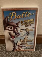 BALTO 3 MOVIE ADVENTURE PACK (DVD, 2016, 2-Disc Set)  **MINT**