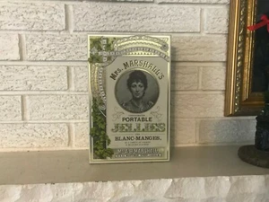 MRS. MARSHALL'S CONCENTRATED PORTABLE JELLIES AND BLANC-MANGES TIN - Picture 1 of 7