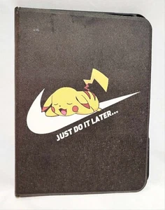Pokemon Tablet Travel Case For 8" Tablet (8"x5.5") Nike Just Do It Later - Picture 1 of 4