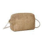 Woven Straw Bag Messenger Shoulder Bag Crossbody Bags Handbag For Women