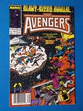 THE AVENGERS ANNUAL # 16 - 1987 NEWSSTAND EDITION - SILVER SURFER APP