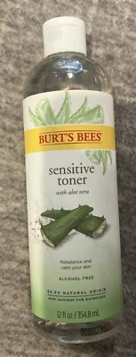 (1) Тоник для лица Sensitive Aloe 12 унций от Burts Bees НОВЫЙ - Изображение 1 из 4