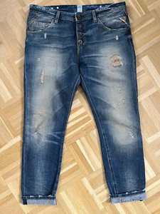 Replay Jeans PILAR W 29 super Waschung destroyed-Look Ankle Jeans - Bild 1 von 3
