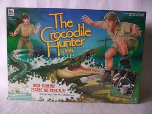 The Crocodile Hunter Board Game 1999 Milton Bradley 41452 Steve Irvin & Terri  - Picture 1 of 8