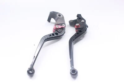 2009 Suzuki GSXR600 LEFT RIGHT CLUTCH BRAKE LEVERS 57300-29G01 57500-41G11 - Image 1 of 4