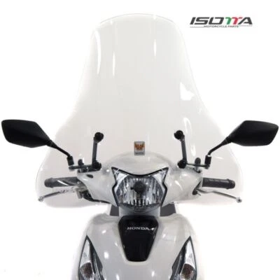NUOVO PARABREZZA + ATTACCHI ISOTTA CLASSIC PER HONDA VISION 110 2021> - Immagine 1 di 2