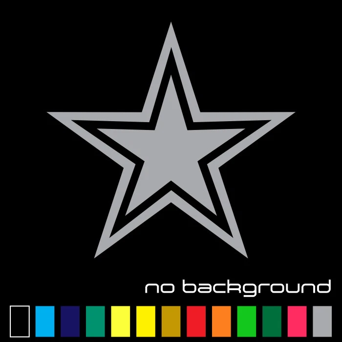 Dallas Cowboys Estrella Pegatina Vinilo Calcomanía Campeones NFL Fútbol Coche Ventana Parachoques Foto 1 de 1