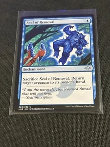 Magic the Gathering Modern Horizons 2 Seal of Removal - Picture 1 of 2