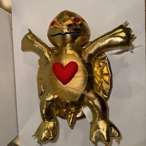 Abominal Toys Gold Hope Turtle 10" Plush Stuffed Animal Limited Edition New tags - Picture 1 of 5