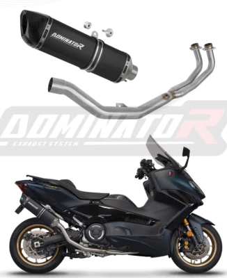 Tubo de Escape Completo HP6 Titanio Black YAMAHA TMAX 560 T Max 560 T-Max 560 - Imagen 1 de 4