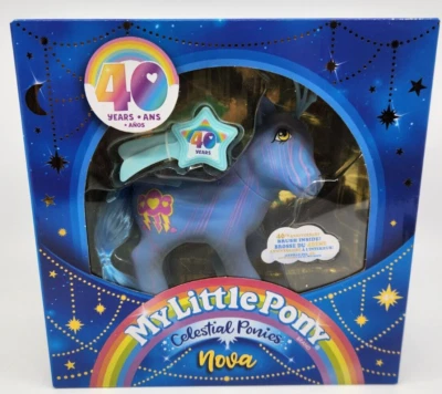 My Little Pony Celestial Ponies Nova Figure MLP Retro 40th Anniversary 2023 - Image 1 of 4