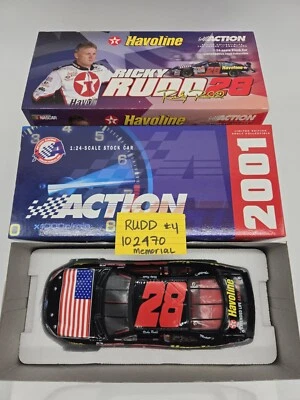 Action 1:24 NASCAR Diecast Ricky Rudd #28 Havoline Memorial 2001 Taurus 102470 - Image 1 of 4