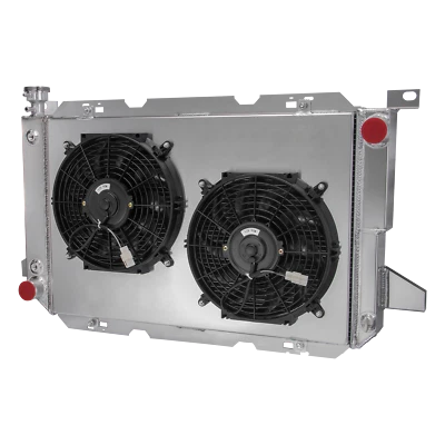 1451 4 Row Radiator Shroud Fan For 1985-97 Ford F150 F250 F350 Bronco 5.0/7.5L Foto 1 de 4