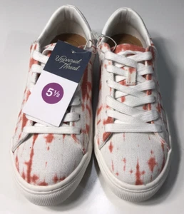 Universal Thread Women's Pink/Ingrid Color Print Size 5.5 Comfort Sneaker Shoes - Picture 1 of 6