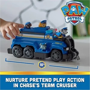 Paw Patrol Team Rescue Chase’s Police Cruiser Truck Vehicle Only Boys & Girl - Picture 1 of 6