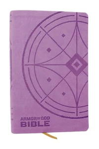 NKJV Armor of God Bible Purple Leathersoft, BRAND NEW in Shrink Wrap!!! - Picture 1 of 6