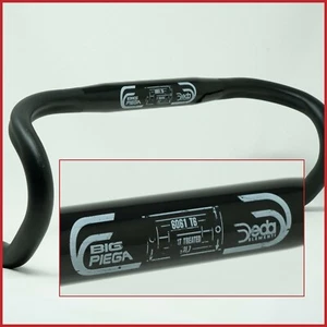 DEDA BIG PIEGA 31.7 HANDLEBAR BARS ROAD RACING VINTAGE OLD OVERSIZE BLACK BIKE - Picture 1 of 7