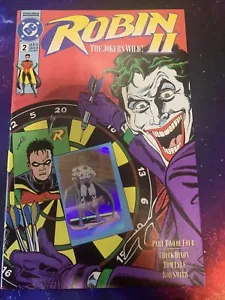 Robin 2 Comic Issue 2 Hologram Cover Vintage (1991) DC Comics Sleeved - Picture 1 of 8