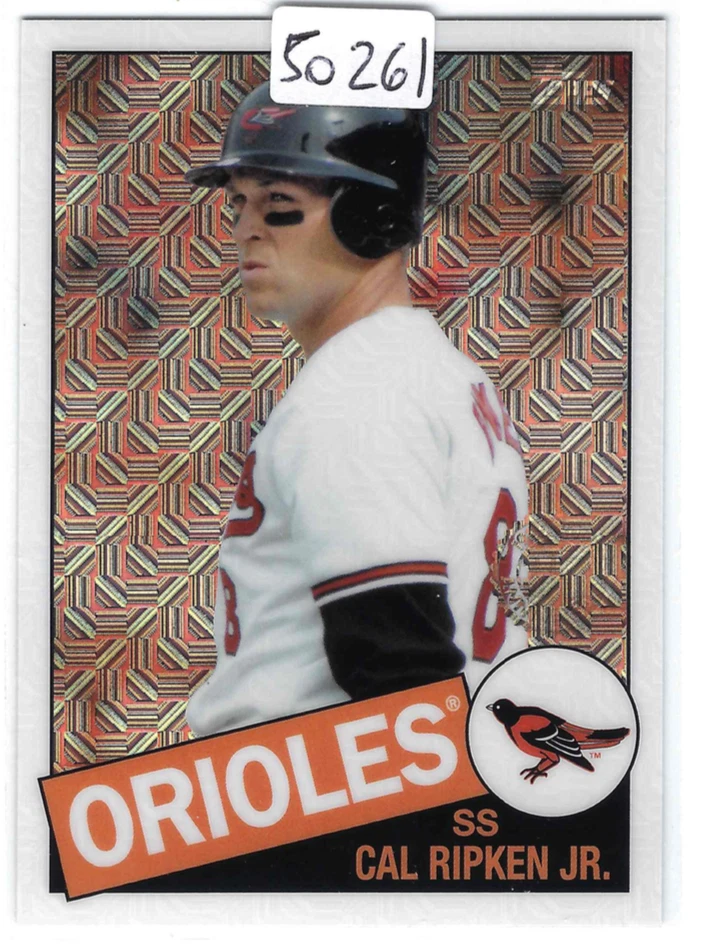 2020 Topps '85 Topps Silver Pack Chrome #85C4 Cal Ripken Jr. (ref 50261) - Image 1 of 1