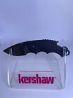 Kershaw 8700blk Black 2.38" Drop Pointbshuffle Folding Pocket Knife Gently Used