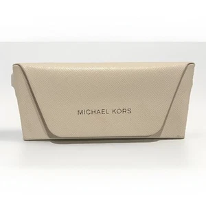 Michael Kors Authentic Hard Eyeglasses/Sunglasses Case in White - Picture 1 of 3
