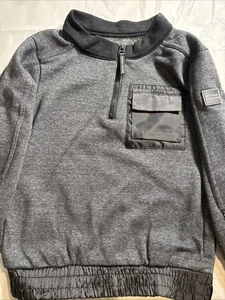 Pre-owned Michael Strahan Children’s Pullover. 1/4 Zipper, SZ 5. Logo on Arm - Picture 1 of 11