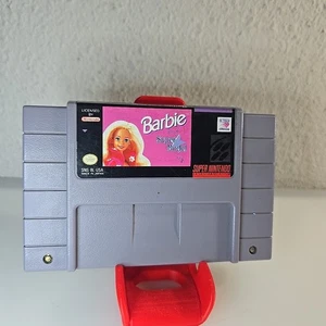 Barbie Super Model for Super Nintendo SNES (1993) - Tested Working - Picture 1 of 3