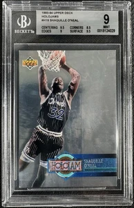 1993-1994 Upper Deck HOLOJAM SHAQUILLE O'NEAL #H19 BGS 9 Beckett Sub Grades SHAQ - Picture 1 of 4