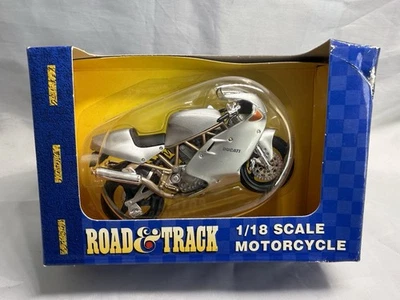 NUEVO EN CAJA Maisto Road & Track Series Ducati 900 SuperSport FE 1:18 motocicleta diecast Foto 1 de 4