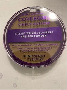 Covergirl Simply Ageless Instant Wrinkle Blurring Pressed Powder 275 Soft Sable - Picture 1 of 2