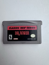 Dr. Mario Classic NES Series Nintendo Gameboy Advance autentico