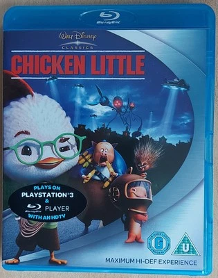 CHICKEN LITTLE (DISNEY BLU-RAY, 2007) *VGC & REGION FREE* - Image 1 of 2